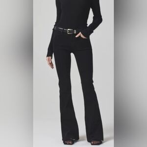🌟 HOST PICK 🌟NWT Citizens Of Humanity Isola Flare in Plush Black
